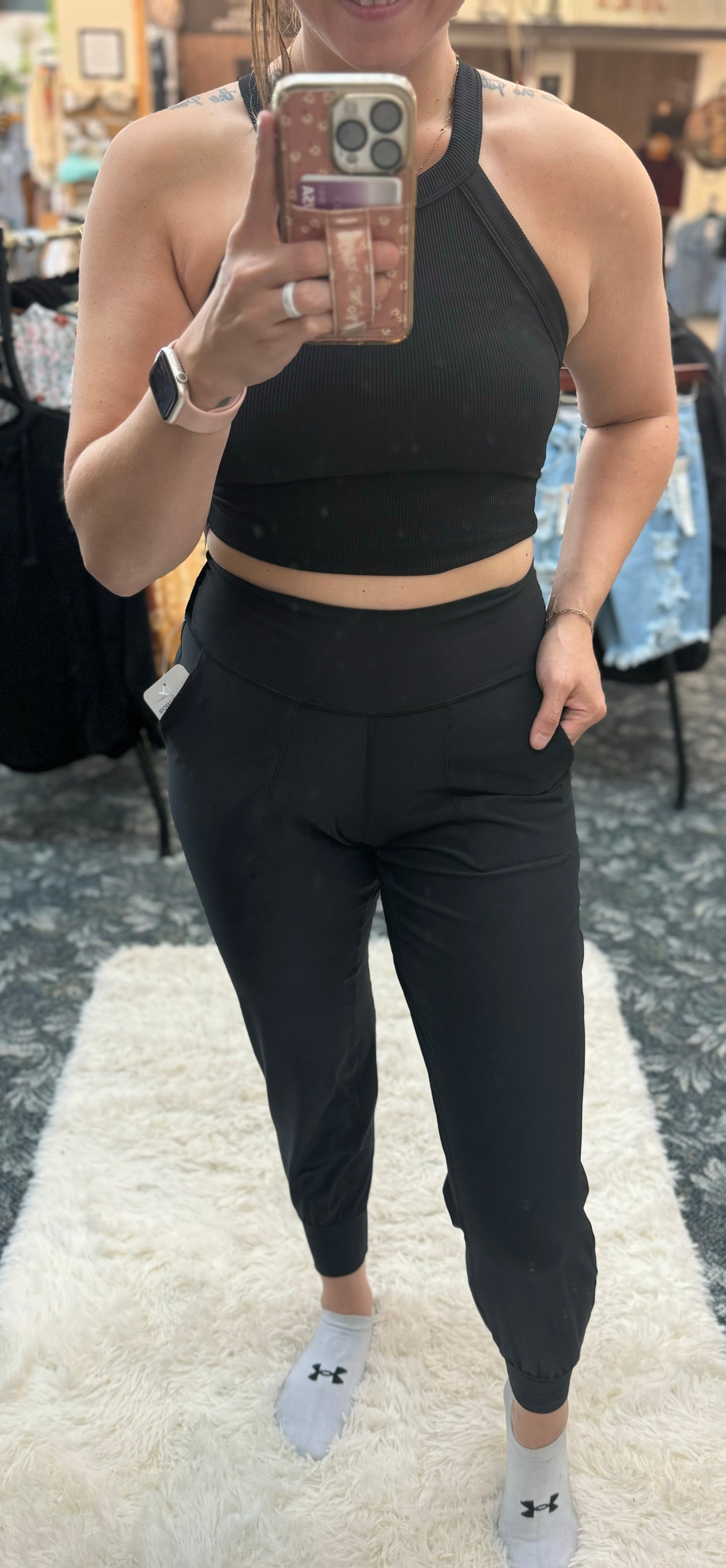 Butter Soft Activewear Joggers (Black)