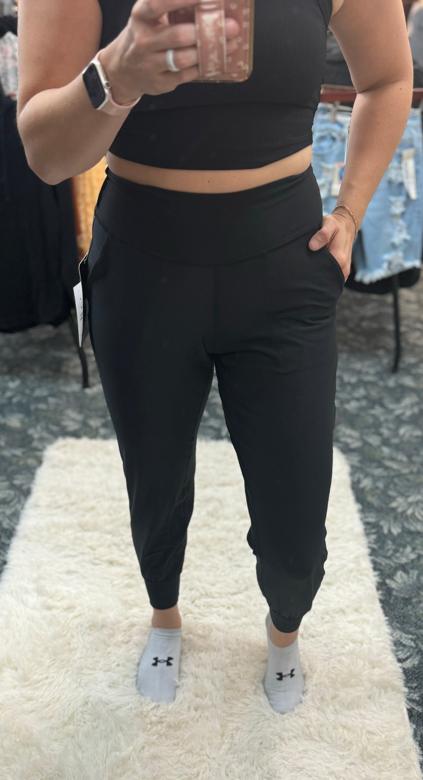 Butter Soft Activewear Joggers (Black)